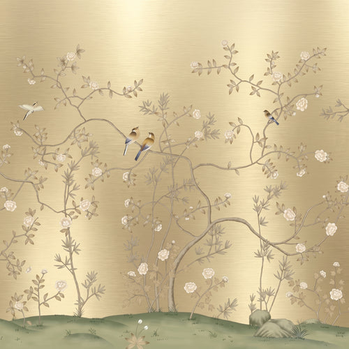 Gilded Boudoir Damask