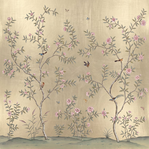 Chinoiserie Study Panel