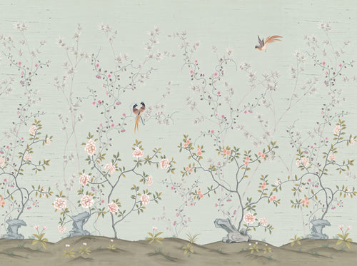 Imperial Chinoiserie Silk