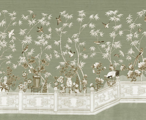 Peony Pavilion Silk