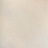 Vinyl-print wallcovering in a fine open lattice-weave motif on blush-ivory ground, shown as a product swatch.