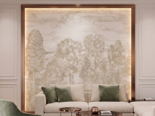 Quiet Horizon Wall Texture