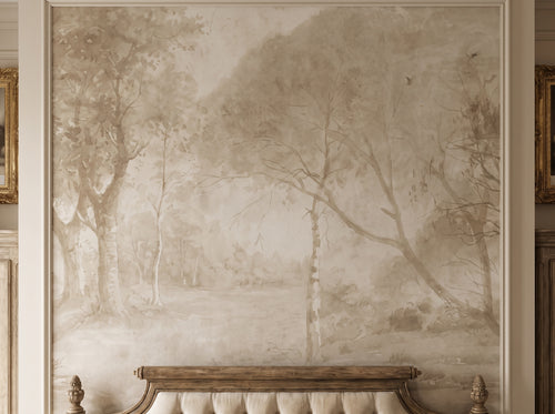 Classical Bedroom Idyll Mural