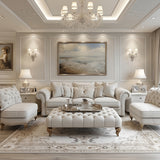 Plain tonal textured vinyl-backed wallcovering in fine flecked-silk finish, dove-grey ground, shown as a product swatch.