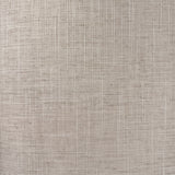 Plain tonal textured vinyl-backed wallcovering in fine linen-weave finish, ivory ground, shown applied to a wall.
